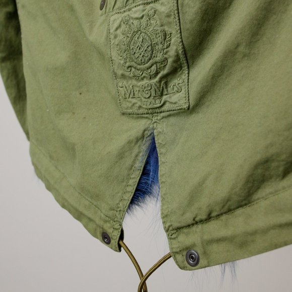 Mr & Mrs Italy Fur Lined Military Style Parka - Picture 7 of 15